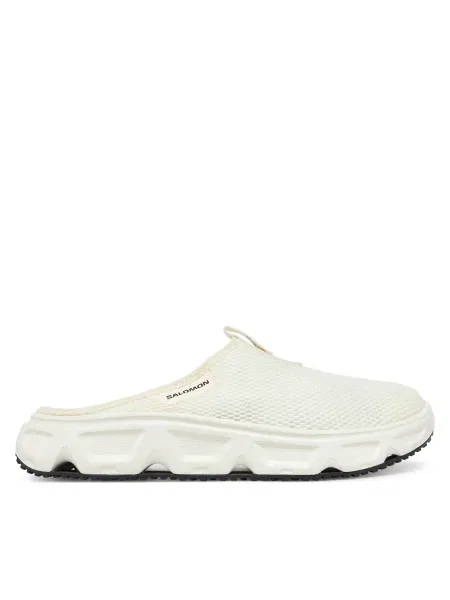 Papuci Salomon alb
