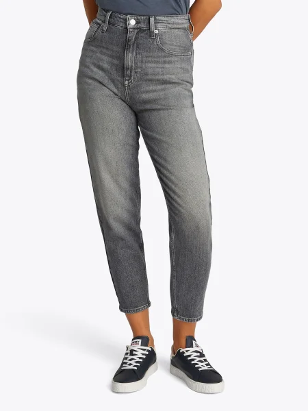 Tommy Jeans Džínsy denim sivý