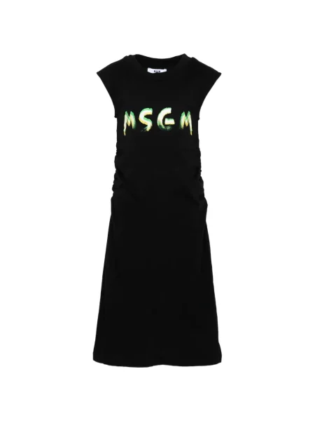 Sukienka dziecięca Msgm czarna
