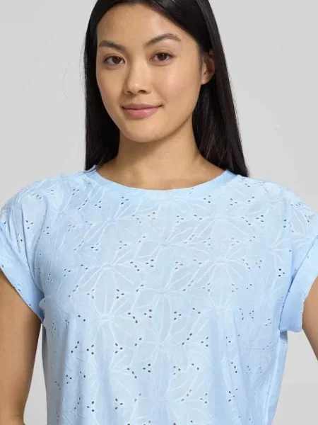 T-shirt z haftem angielskim model ‘Blond’ Free/quent