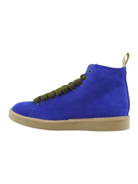 Sneakersy Panchic skórzane niebieskie