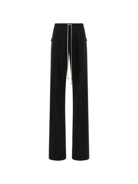 Pantaloni Rick Owens cu cordon negru