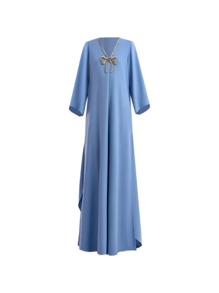 Rochie Gemy Maalouf cu funde albastru