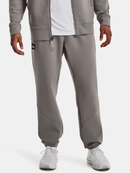 Pantaloni de jogging Under Armour tricotate alb