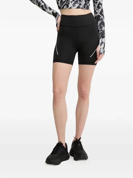 Pantaloni scurți Adidas By Stella Mccartney cu autograf negru