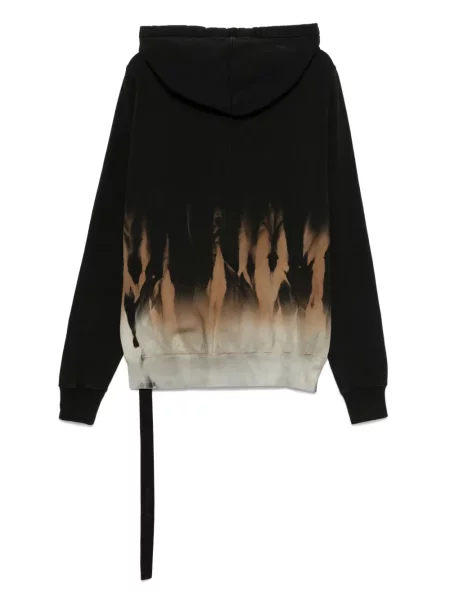 Tie-dye kaklaraištis Rick Owens Drkshdw juoda