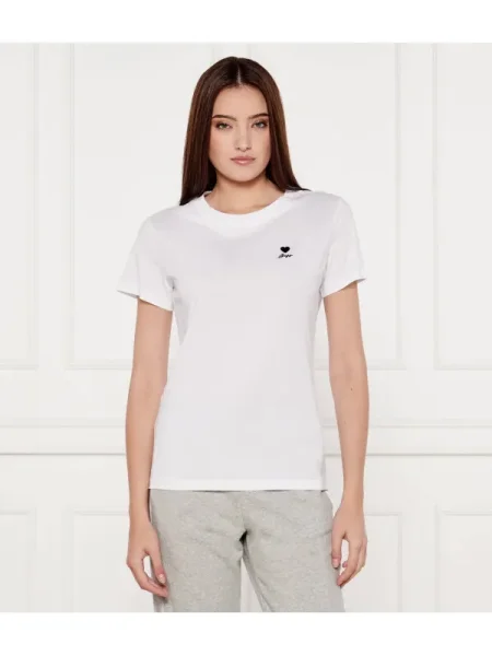 BOSS ORANGE Tricou | alb