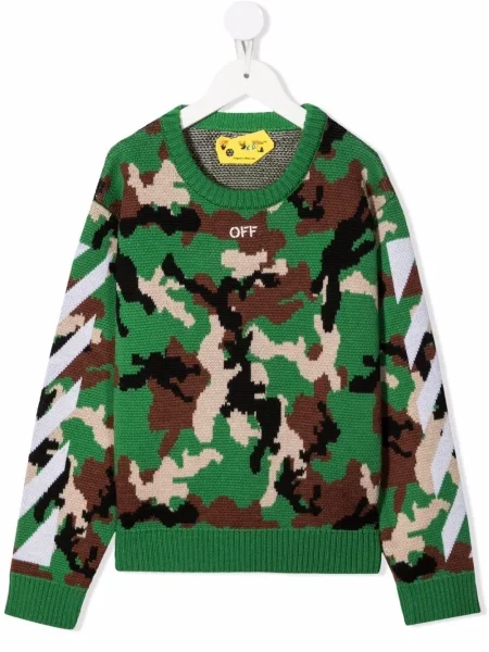 Sweter dziecięcy Off-white biały