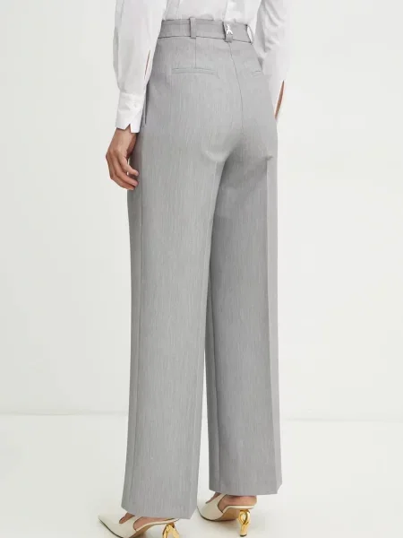 Patrizia Pepe Nadrág | flare fit szürke