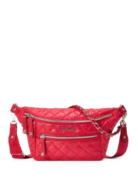 Matlasat geanta crossbody Mz Wallace roșu