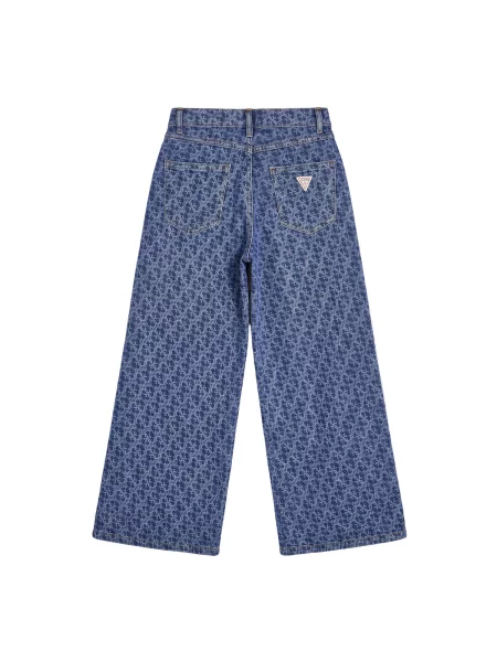 Culottes nohavice Guess modrá