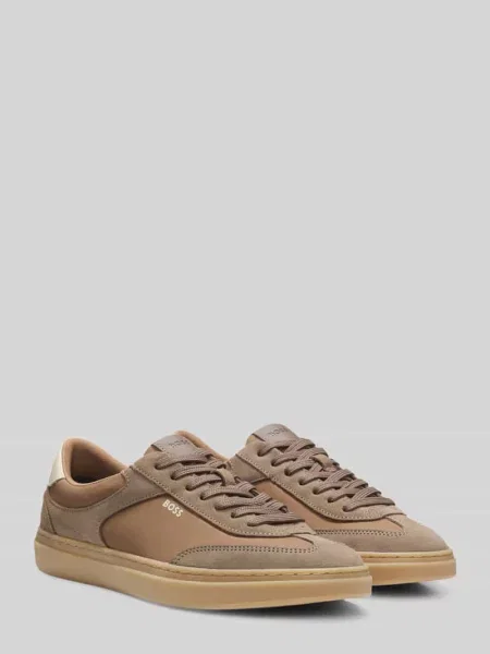 BOSS Sneakersy Kieran beżowy