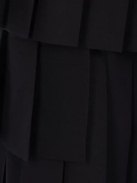 Fustă Comme Des Garçons cu volane negru