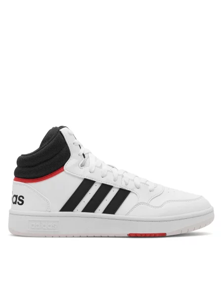 Αθλητικά adidas HOOPS MID λευκό