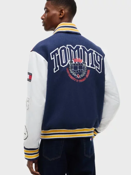 Шерстяная джинсовая куртка Tommy Jeans