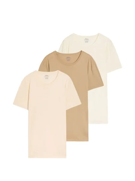 Kožna prugasta majica Polo Ralph Lauren s autogramom plava