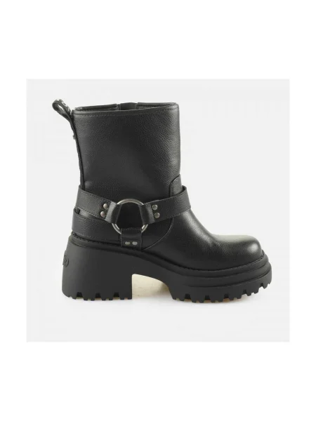 Pantofi Buffalo biker negru