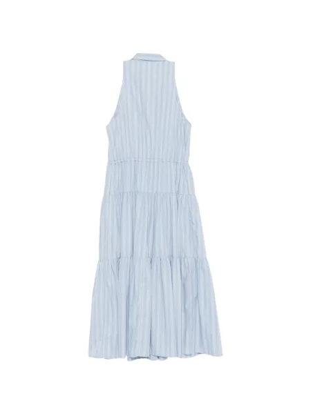 Rochie Lauren Ralph Lauren cu dungi albastru