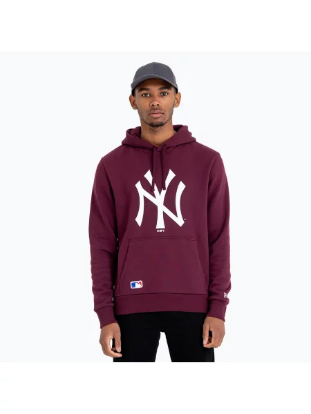 Bluza New Era NOS MLB Reguler New York Yankees Hoody dark purple fioletowa