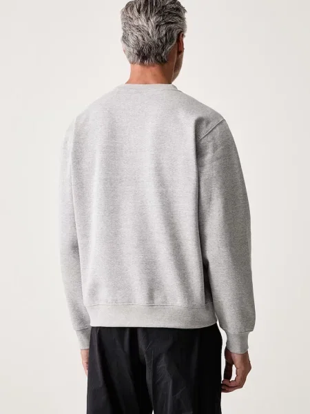 The North Face bluza z bawełną Essential szara