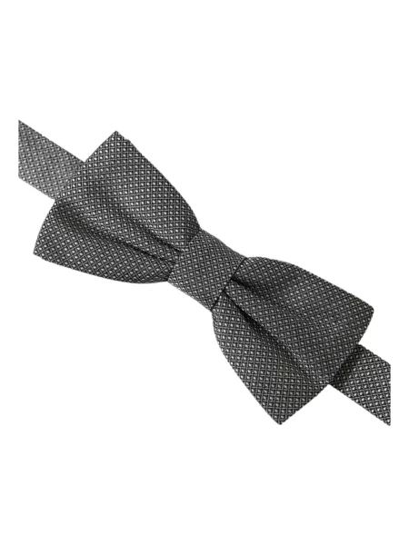 Jedwabny krawat Dolce And Gabbana szary