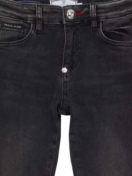 Dětské džíny Philipp Plein šedé