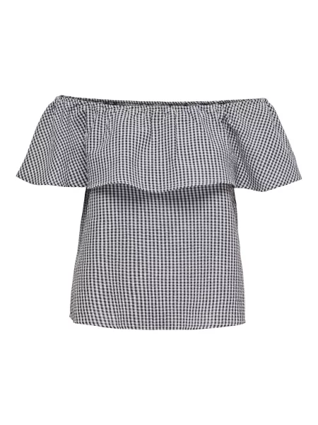 ONLY Bluza Sarah crna bijela