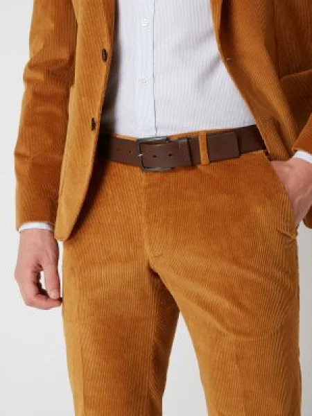 Ze skóry model Gionio' Hugo brązowy