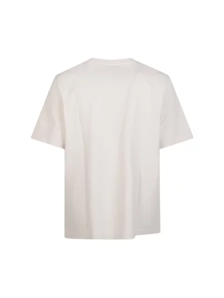 Koszulka polo Maison Kitsune beżowa