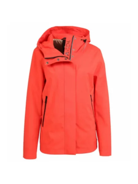 Kurtka softshell z kapturem Fuchs Schmitt czerwona