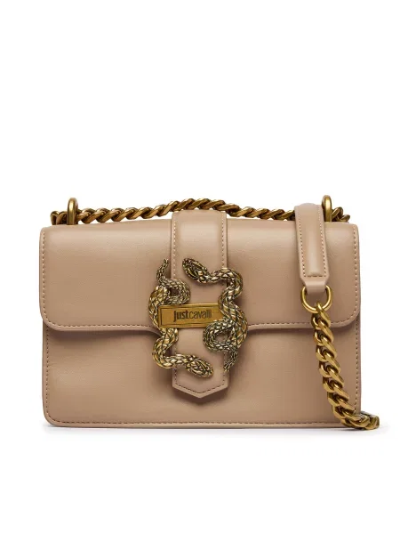 Just Cavalli Rankinė Iconic Snakes smėlio