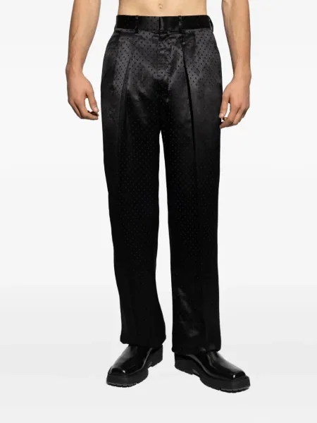 Pantaloni Tom Ford cu buline negru