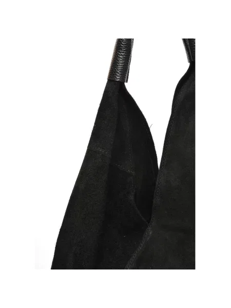 Geanta hobo Anna Luchini negru
