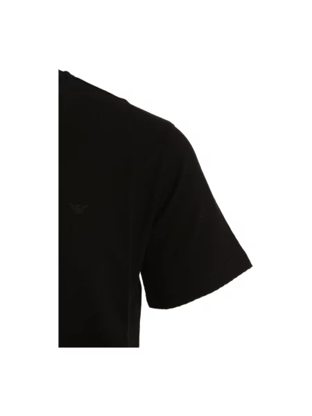 Koszulka Armani z logo czarna