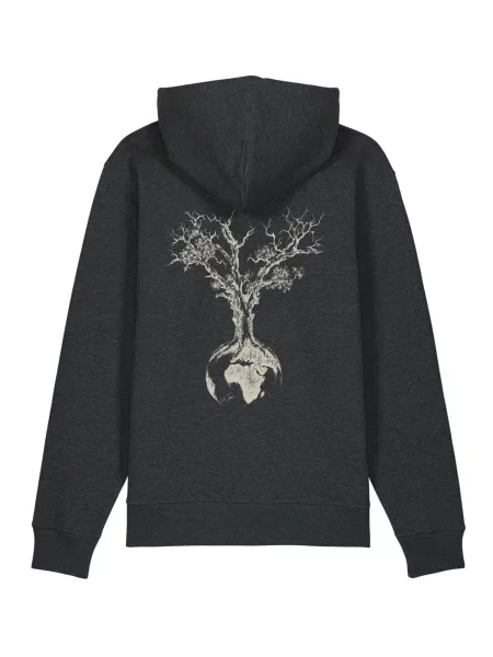 Life-Tree Pulover Fairwear temno siva