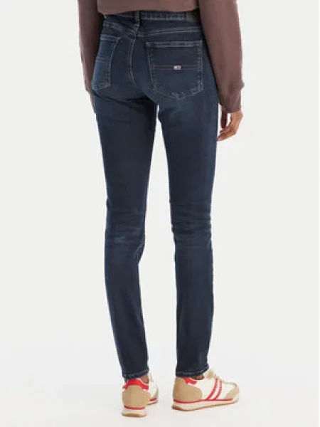 Tommy Jeans Jeans hlače Sophie Mornarsko Skinny Fit modra