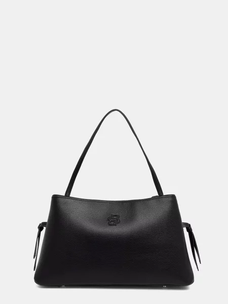 BOSS geantă shopper pentru femei cu imitație de piele Anett NewShape Tote negru