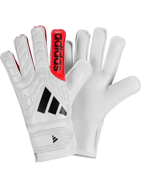 Rękawice bramkarskie dla dzieci adidas Copa Club białe