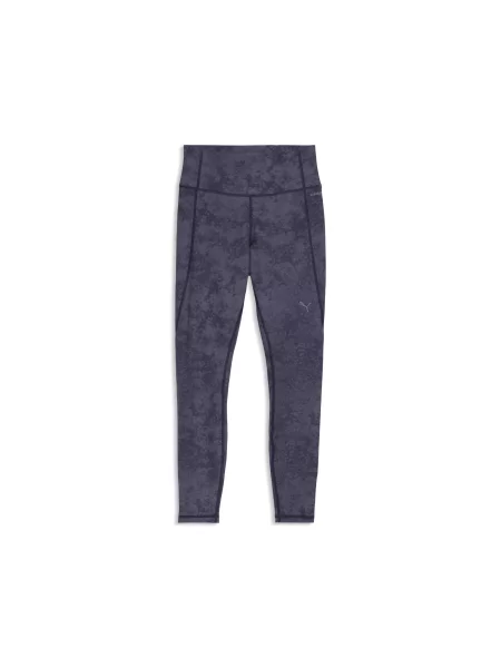 PUMA legginsy CLOUDSPUN z wysokim stanem i nadrukiem Akcesoria S szary