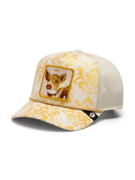 Goorin Bros czapka z daszkiem Gilded Beast Ate biała