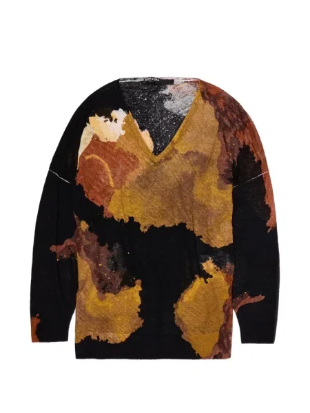 Tricou grafic Bimba Y Lola cu imagine cu decolteu în V negru