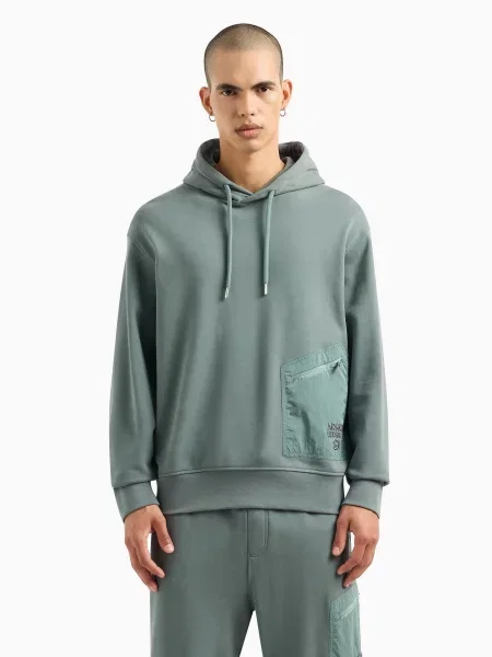 Худі Armani Exchange зелений