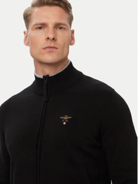 Aeronautica Militare Kardiganas juoda