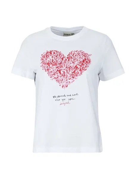 Tricou Desigual alb