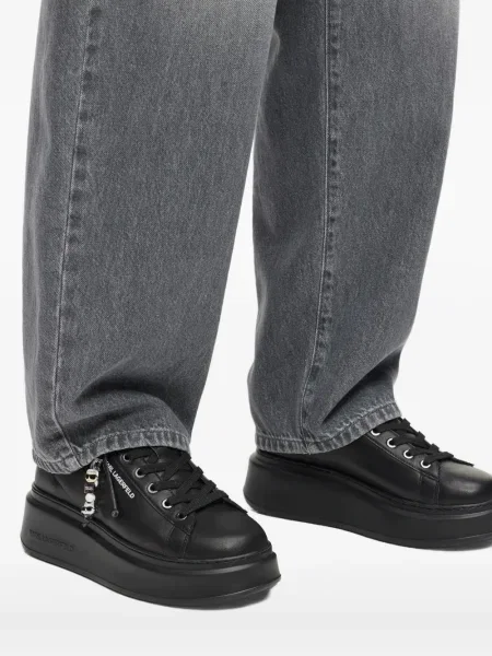 Sneakerși Karl Lagerfeld negru
