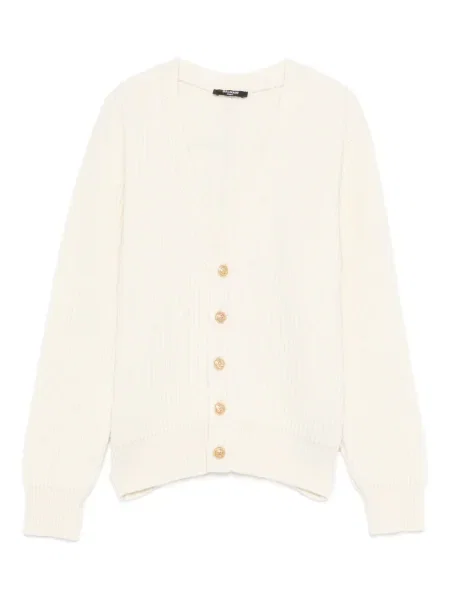 Kardigan dziecięcy Balmain biały
