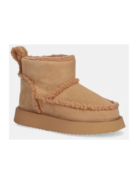 Inuikii Śniegowce Shearling Micro Beżowy brązowe