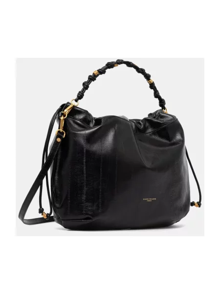 Shopperka Gianni Chiarini skórzana czarna