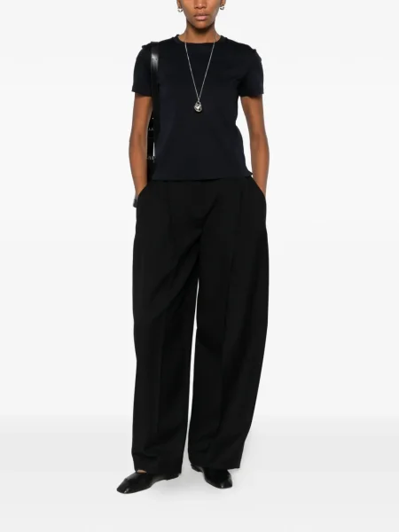 Tricou Max Mara scurt albastru