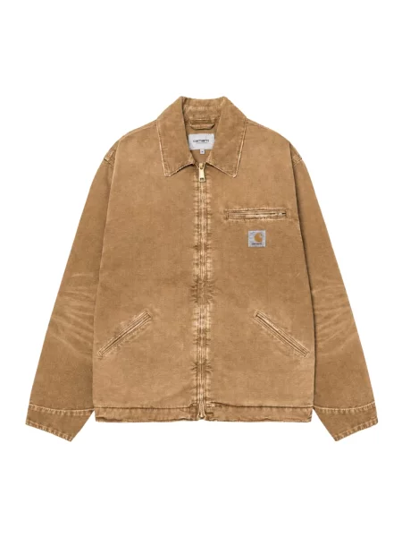 Kurtka Carhartt Wip brązowa